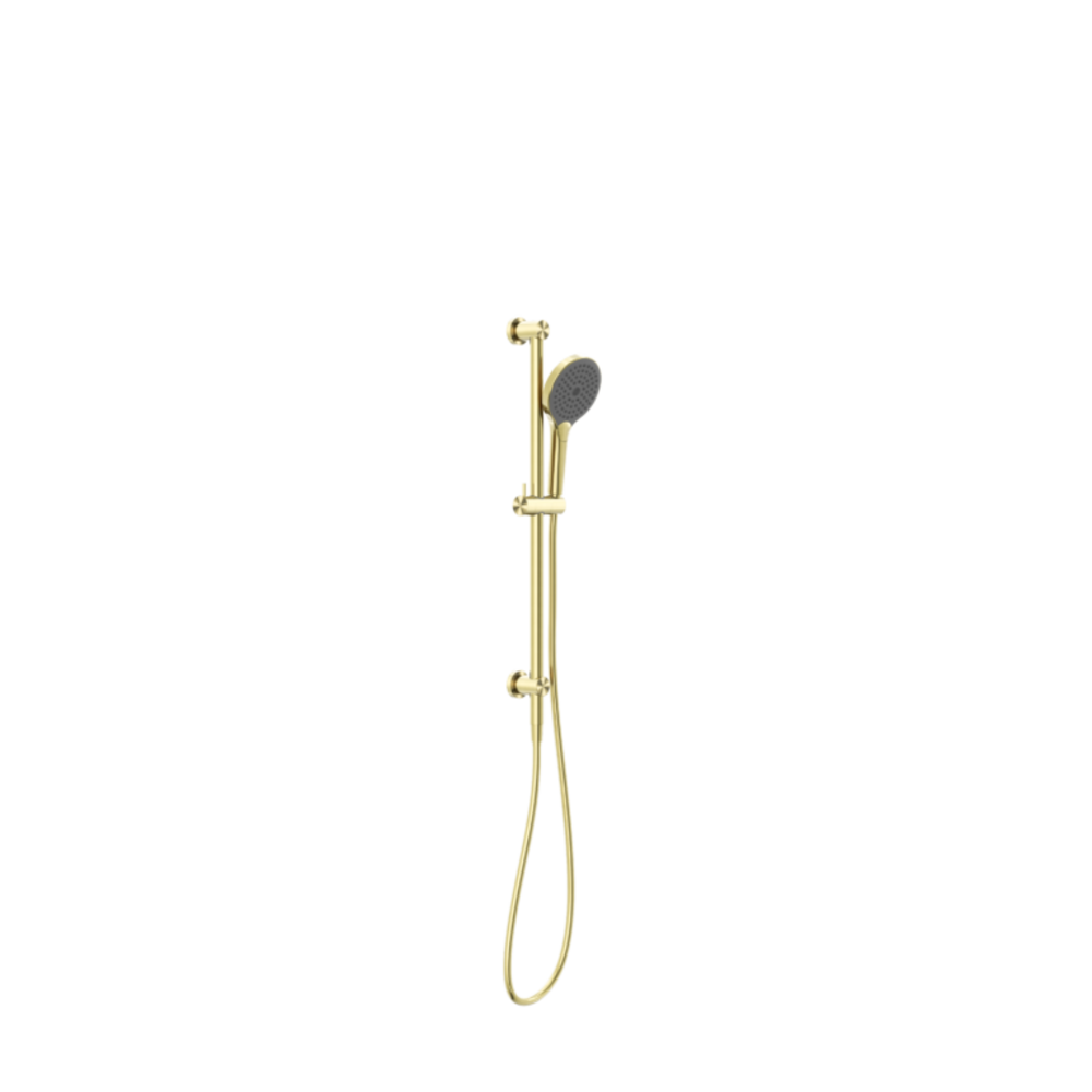 Nero Mecca Shower Rail With Air Shower II Brushed Gold NR221905GBG