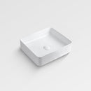Innova B - 4000Mw Above Counter Square Ceramic Vessel Basin Matte White - Special Order Basins