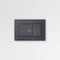 Innova Bl105236 Dual Flush Plate With Square Activator Buttons - Special Order Matte Black & Access