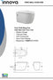 Innova Yorkwhp York Rimless Wall Hung Pan - Special Order Toilets