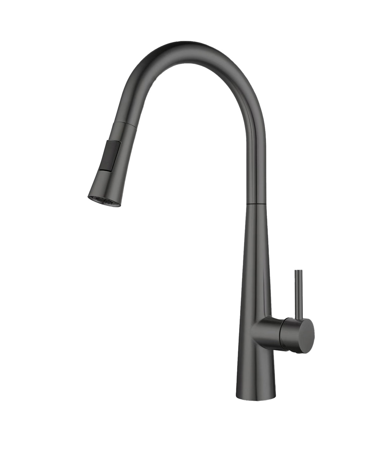 Seima 193166 Jorji Pull Out Spray Sink Mixer, Lead Free, Black Matte