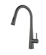 Seima 193166 Jorji Pull Out Spray Sink Mixer, Lead Free, Black Matte