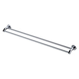 Kaya 900Mm Double Towel Rail Chrome 82808 Bathroom Accessories