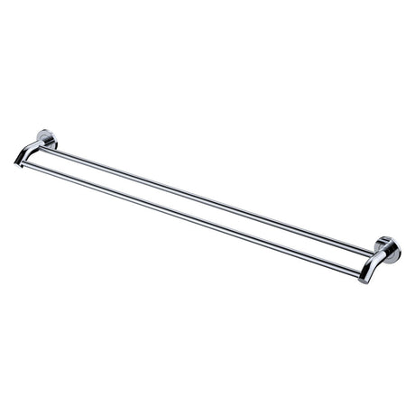 Kaya 900Mm Double Towel Rail Chrome 82808 Bathroom Accessories