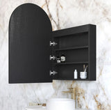 Otti LED-ARSV9060B-VP LED Archie 900mm Black Oak Shaving Cabinet