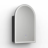 Otti LED-ARSV9060B-VP LED Archie 900mm Black Oak Shaving Cabinet