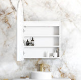 Otti LED-ARSV9060-VP LED Archie 900mm Matte White Shaving Cabinet
