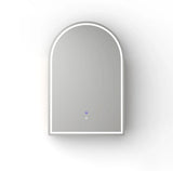 Otti LED-ARSV9060-VP LED Archie 900mm Matte White Shaving Cabinet