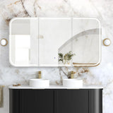 Otti LED-SSQ1575B-VP LED Newport 1500x750mm Black Oak Shaving Cabinet