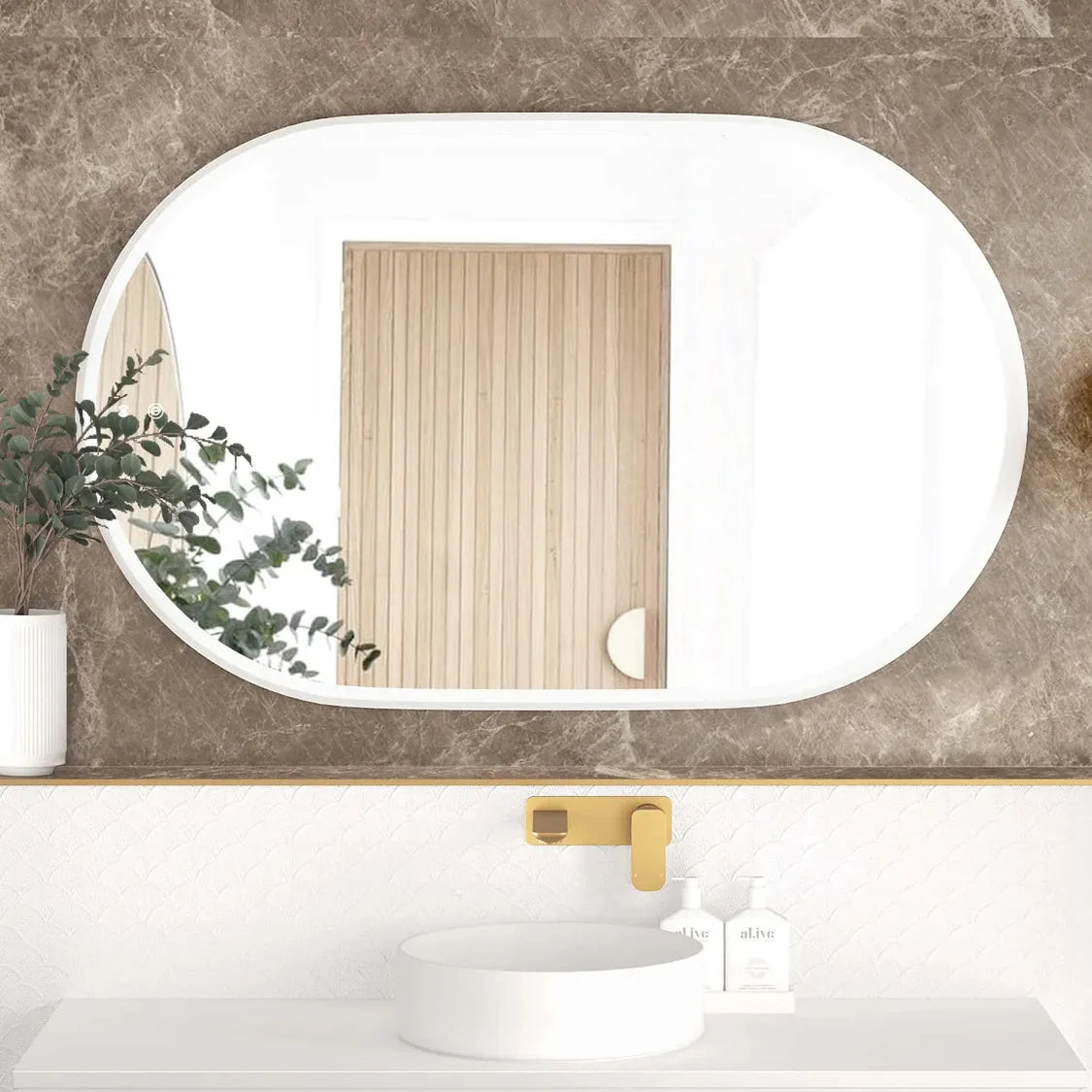 Otti LED-OV1275 LED Noosa 1200 × 750 mm Tuffi Mirror