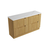 Aulic 1500mm Lovina Floorstanding Vanity with Solid Surface Top Cato Top Single Basin CA56-1500S-CT28 Vanity Units