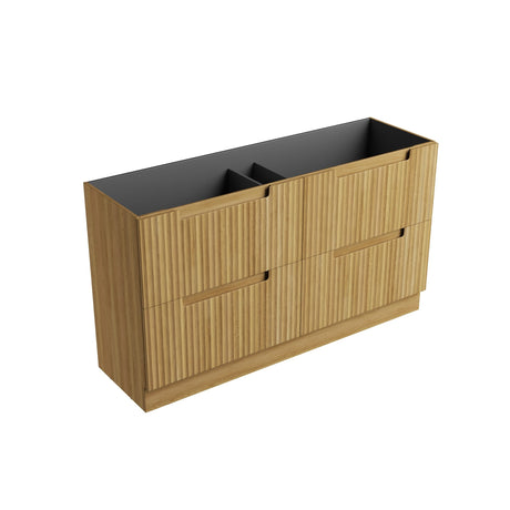 Aulic 1500mm Lovina Floorstanding Vanity with Solid Surface Top Cabinet Only CA56-1500 Vanity Units