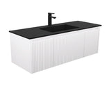 Montana MON120RW 1200 Alina Satin White Wall-Hung Vanity - Vanity Units