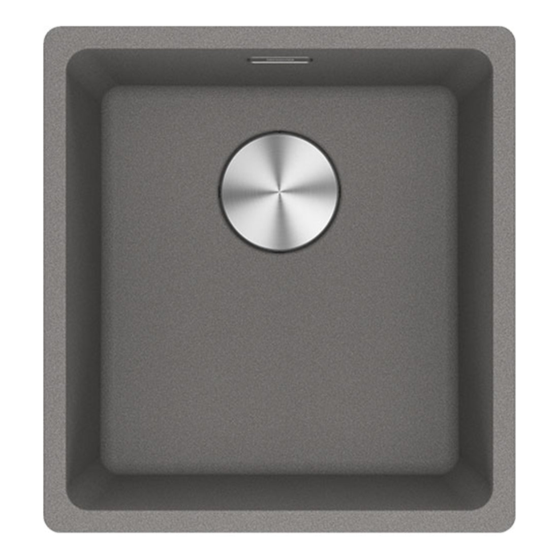 Franke Maris Granite Single Bowl 370mm Flushmount Stone Grey, MRG210-37SG-B
