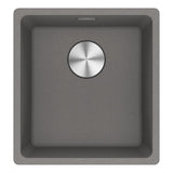 Franke Maris Granite Single Bowl 370mm Flushmount Stone Grey, MRG210-37SG-B