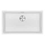Franke Maris Granite Single Bowl 720mm Flushmount Polar White, MRG210-72B PW