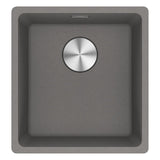 Franke Maris Granite Single Bowl Topmount Sink 370mm Stone Grey, MRG610-37B-SG