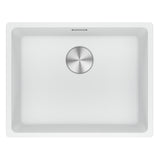 Franke Maris Granite Single Bowl 520mm Topmount Polar White, MRG610-52B PW