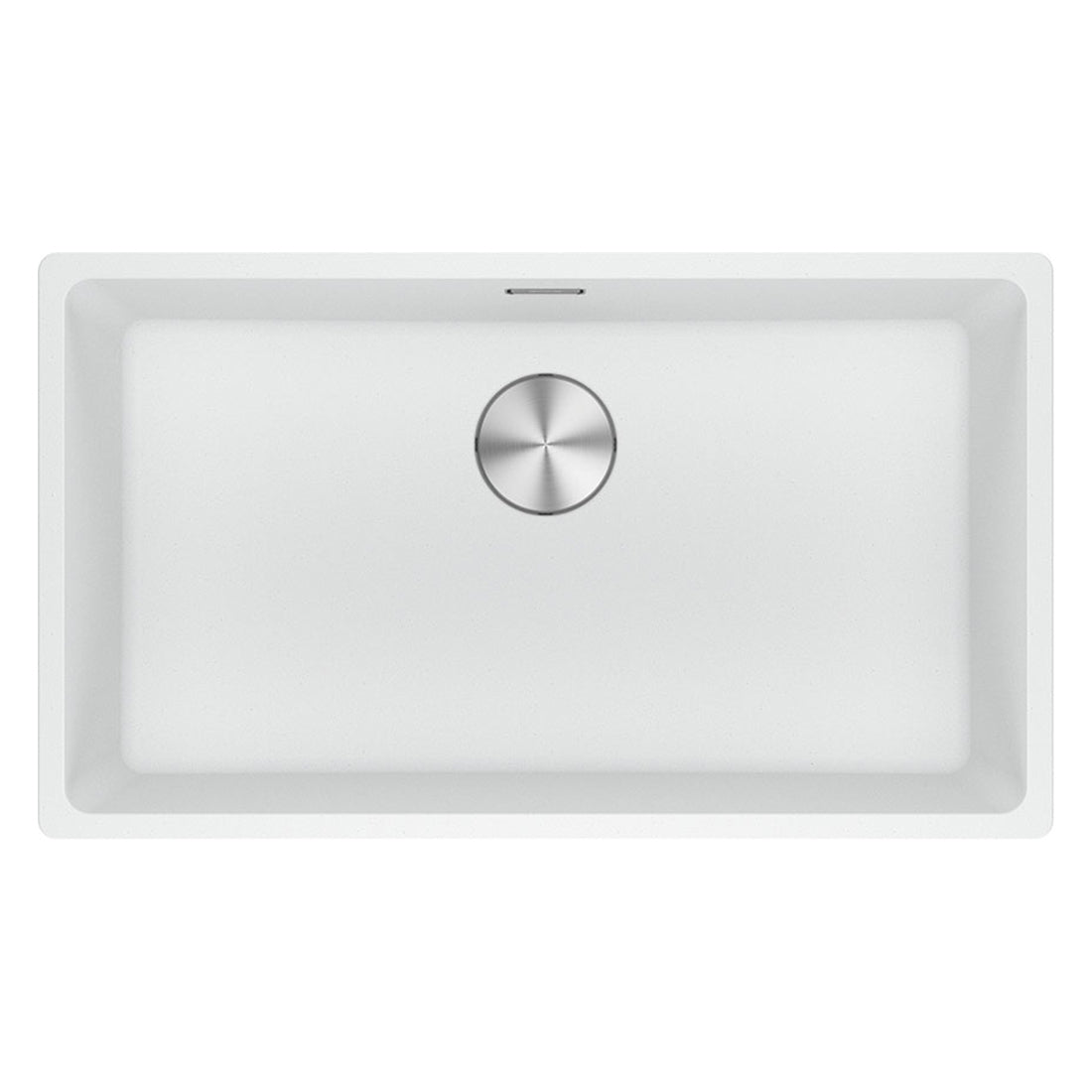 Franke Maris Granite Single Bowl Topmount Sink 720mm Polar White, MRG610-72B PW
