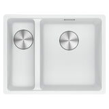 Franke Maris Granite One and a Half Bowl, 340-150mm, Topmount, Left Hand, Polar White, MRG 660/34-15B SBL PW