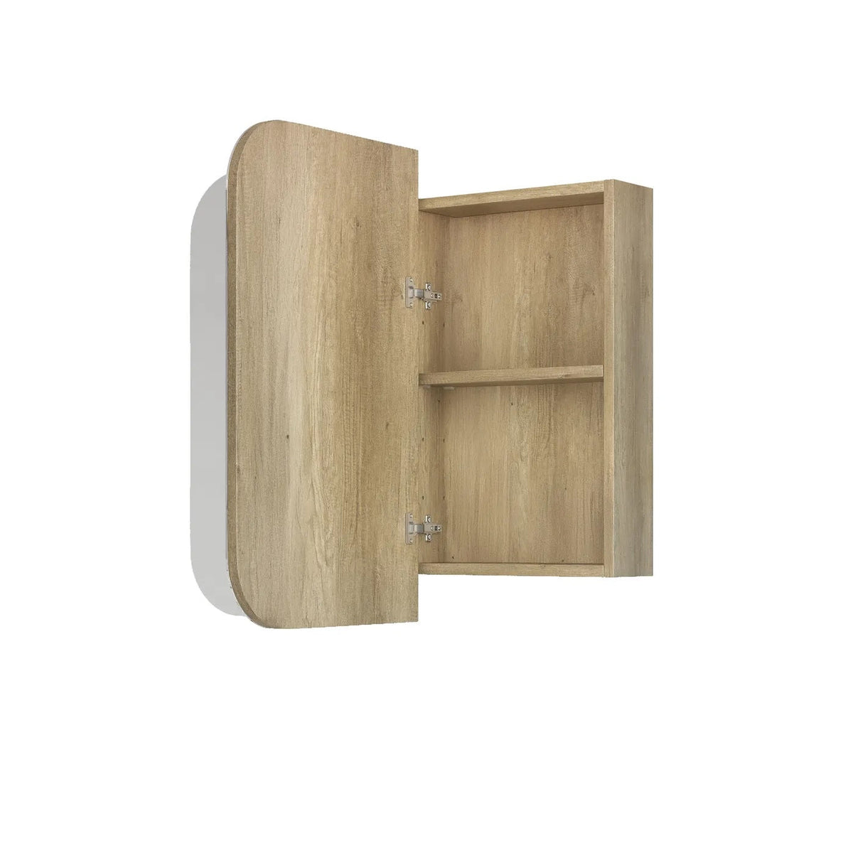 Otti SSQ9075N Newport 900x750mm Natural Oak Shaving Cabinet