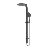 Nero Astra Rain Round Shower Set Single Hose Matte Black NR281305AMB - Twin Showers