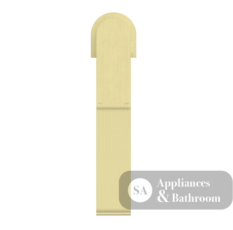 Nero Bianca Mid Tall Basin Mixer Brushed Gold NR321501DBG - Basin Mixers