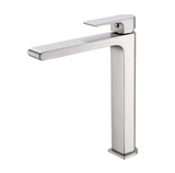 Nero Bianca Mid Tall Basin Mixer Brushed Nickel NR321501DBN - Basin Mixers