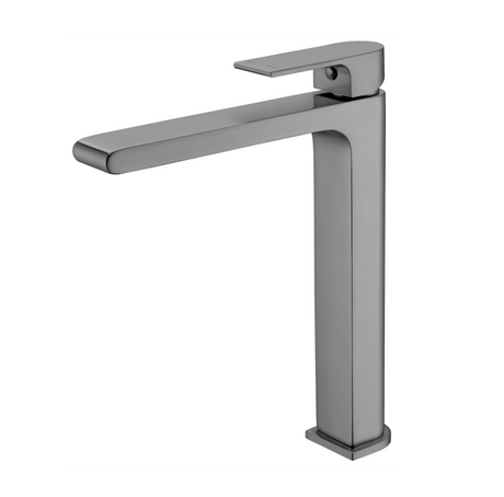 Nero Bianca Mid Tall Basin Mixer Gun Metal NR321501DGM - Basin Mixers