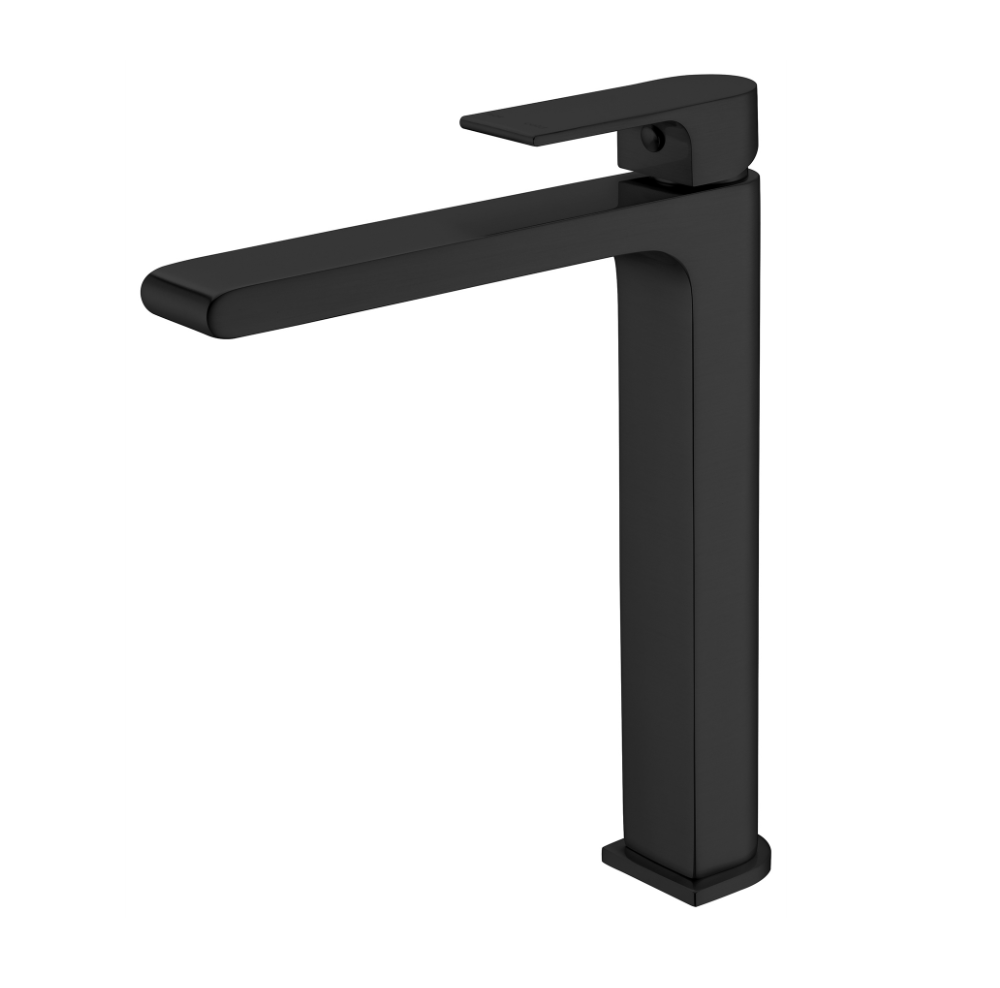 Nero Bianca Mid Tall Basin Mixer Matte Black NR321501DMB - Basin Mixers