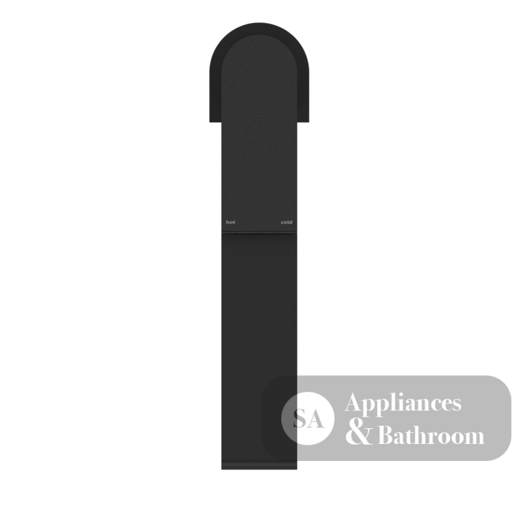 Nero Bianca Mid Tall Basin Mixer Matte Black NR321501DMB - Basin Mixers