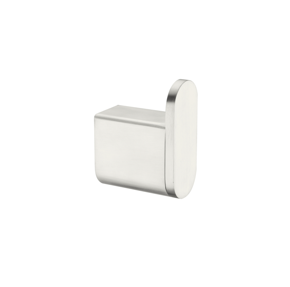 Nero Bianca Robe Hook Brushed Nickel NR9082BN - Robe Hooks