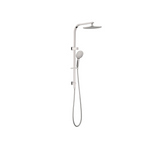 Nero Bianca Shower Set Brushed Nickel NR250805CBN - Twin Showers