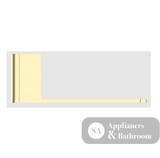 Nero Bianca Toilet Roll Holder Brushed Gold NR9086BG - TOILET ROLL HOLDERS