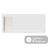 Nero Bianca Toilet Roll Holder Brushed Nickel NR9086BN - TOILET ROLL HOLDERS