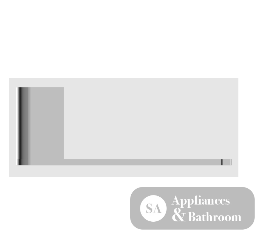 Nero Bianca Toilet Roll Holder Chrome NR9086CH - TOILET ROLL HOLDERS