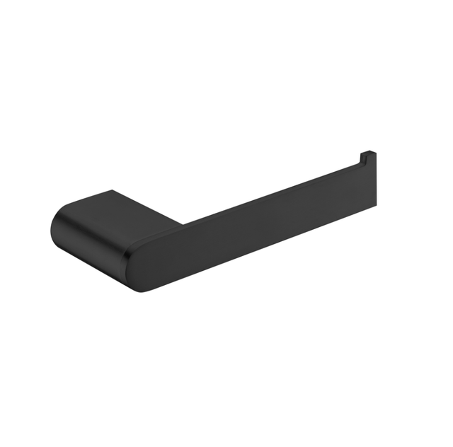 Nero Bianca Toilet Roll Holder Matte Black NR9086MB - TOILET ROLL HOLDERS