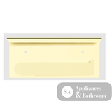 Nero Bianca Toilet Roll Holder with Phone Holder Brushed Gold NR9086ABG - TOILET ROLL HOLDERS