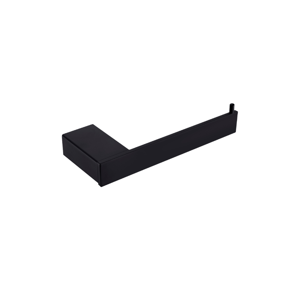 Nero Celia Toilet Roll Holder Matte Black NR4686MB - TOILET ROLL HOLDERS