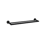 Nero Dolce 700mm Double Towel Rail Matte Black NR3630DMB - Accessories