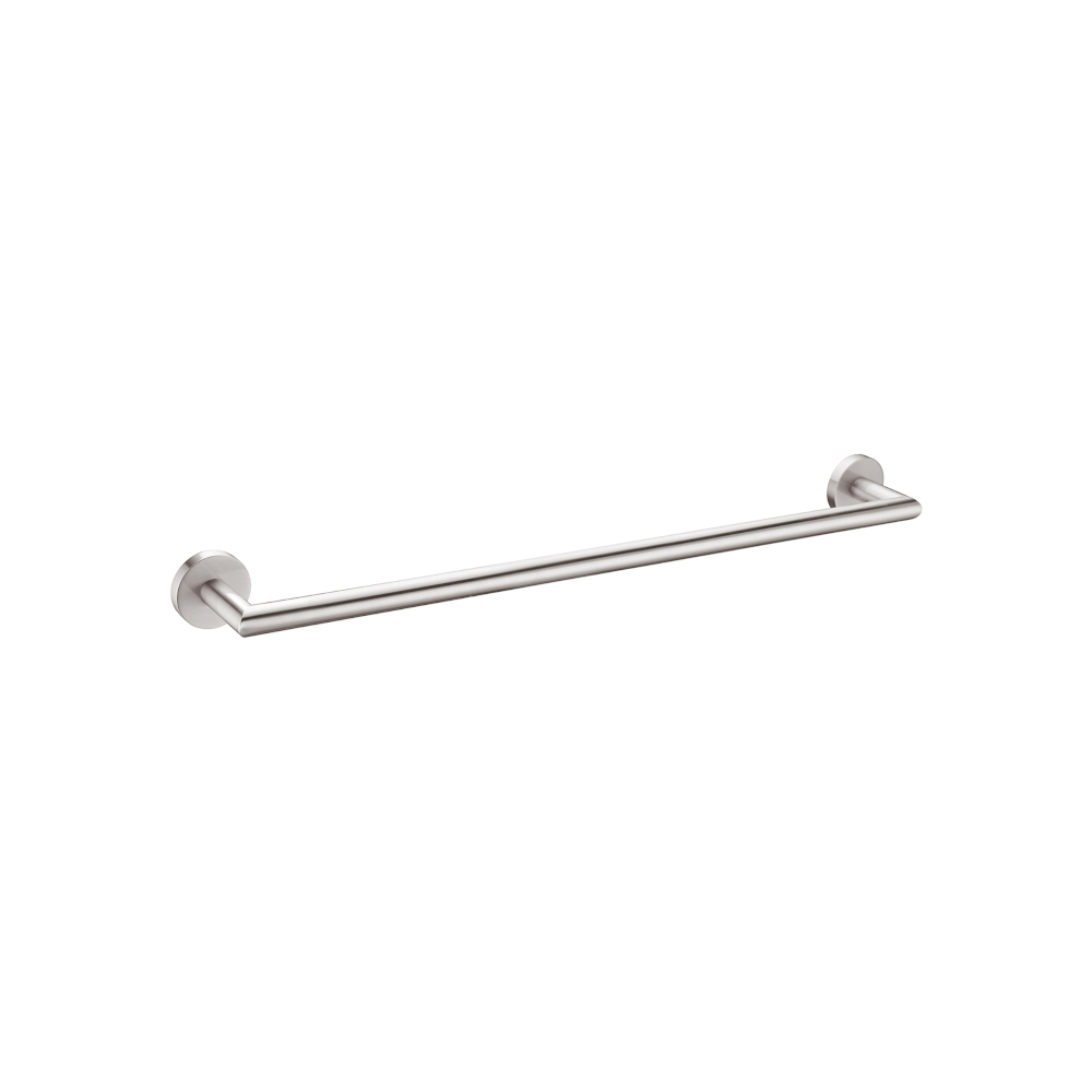 Nero Dolce 700mm Single Towel Rail Brushed Nickel NR3630BN - Accessories