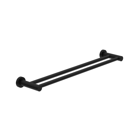 Nero Dolce Double Towel Rail 800mm Matte Black NR2030DMB - Accessories