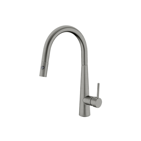 Nero Dolce Pull Out Sink Mixer With Vegie Spray Function Gun Metal NR581009cGM - Kitchen Mixer Taps