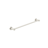 Nero Dolce Single Towel Rail 600mm Brushed Nickel NR2024BN - Accessories