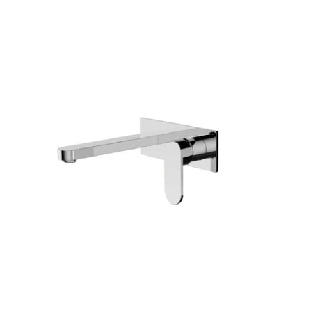 Nero Ecco Wall Basin/Bath Mixer Chrome NR301310ACH - Wall Mixers & Spouts