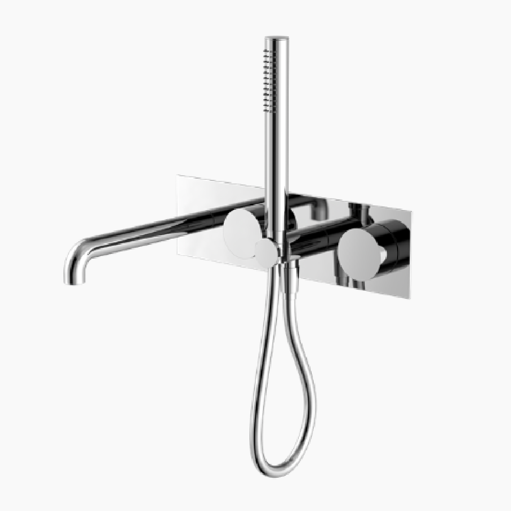 Nero Kara Progressive Shower System 250mm Chrome NR271903A250CH - Hand Showers