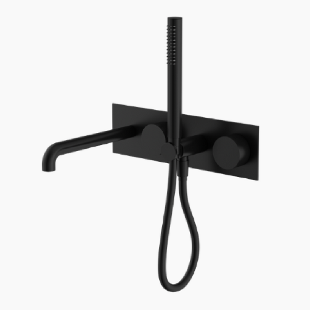Nero Kara Progressive Shower System 250mm Matte Black NR271903A250MB - Hand Showers