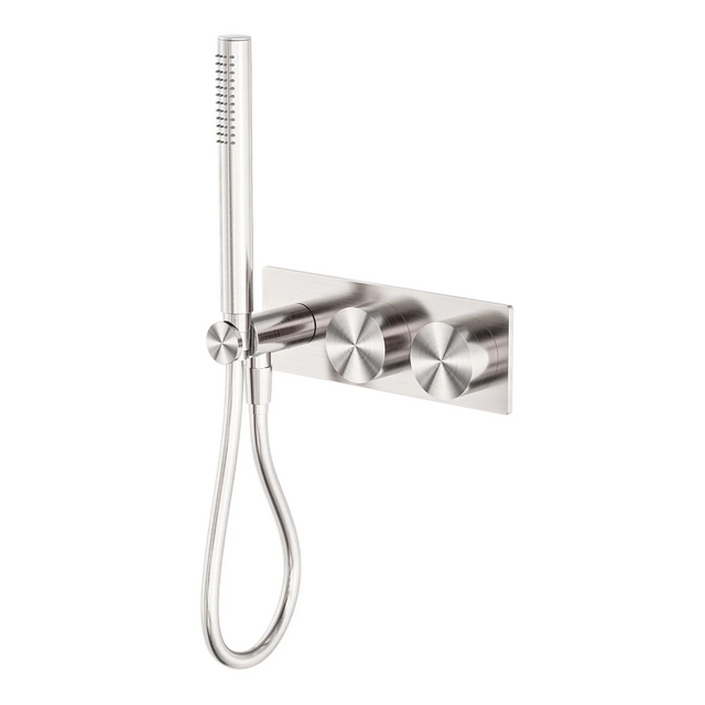 Nero Kara Progressive Shower System Brushed Nickel NR271903CBN - Hand Showers
