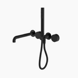 Nero Kara Progressive Shower System (Separate Plates) 250mm Matte Black NR271903B250MB - Wall Mixers & Spouts