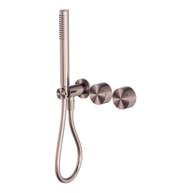 Nero Kara Progressive Shower System (Separate Plates) Brushed Bronze NR271903DBZ - Hand Showers
